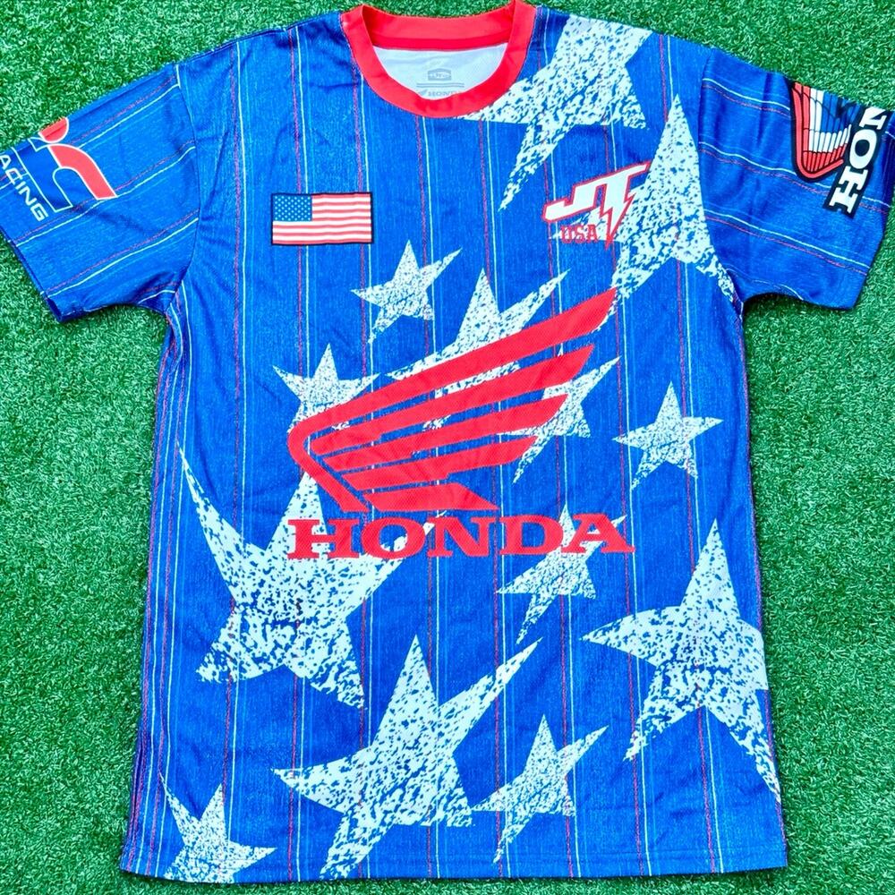 Honda x JT Racing 2026 World Cup USA T Shirt Jersey Victory Podium Official